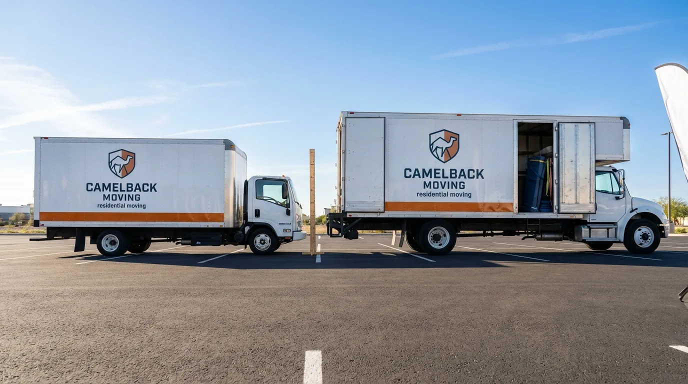 Moving truck size capacity guide in Dove Creek
